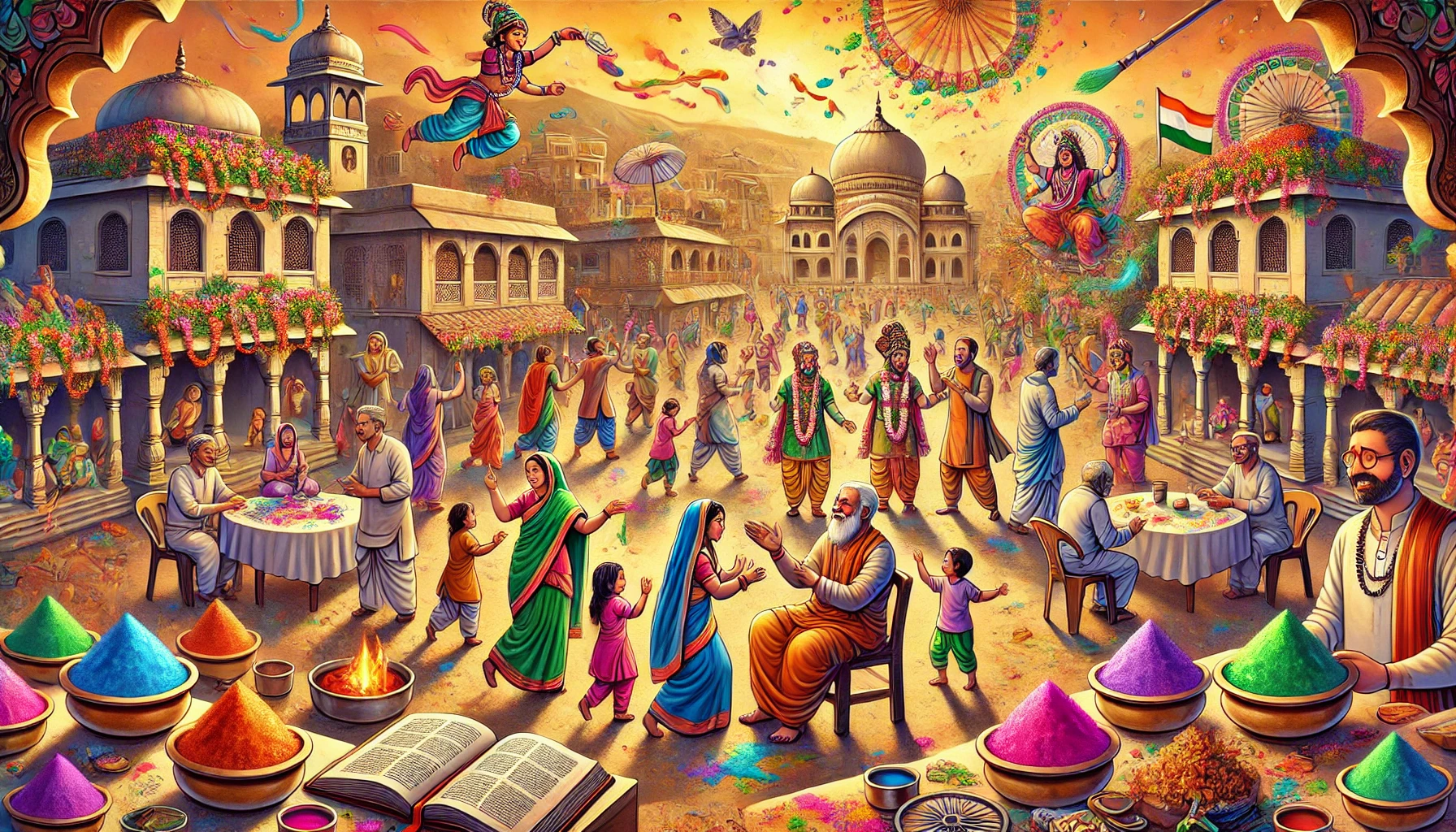 Holi Festival Colors