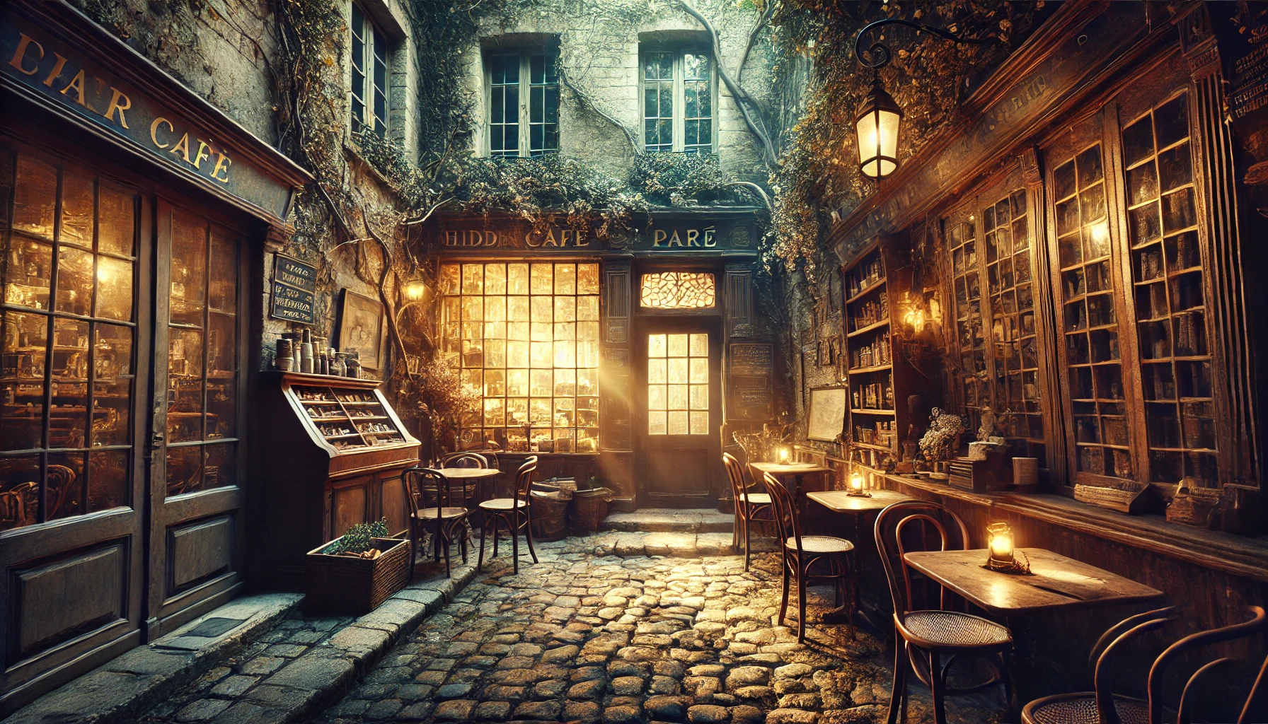Hidden Cafés of Paris